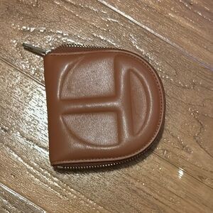 Telfar wallet used chocolate